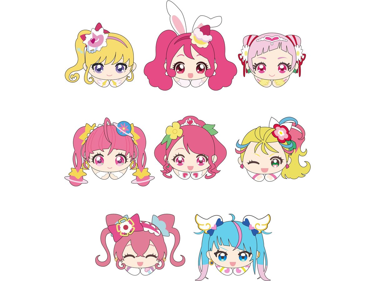 Pretty Cure Series 20th Anniversary: P20-03 Hug x character Collection 3 1Box 8pcs
