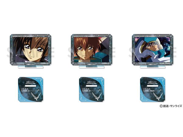 Mobile Suit Gundam SEED Famous Scene Acrylic Stand Set Kira Selection (Set Of 3)