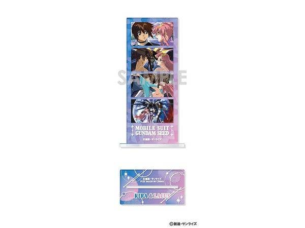 Mobile Suit Gundam Seed: Photo Cut Acrylic Stand 3. Kira & Lacus A
