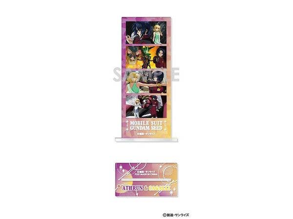 Mobile Suit Gundam Seed: Photo Cut Acrylic Stand 5. Athrun & Cagalli A