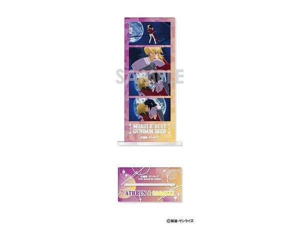 Mobile Suit Gundam Seed: Photocut Acrylic Stand 6. Athrun & Cagalli B