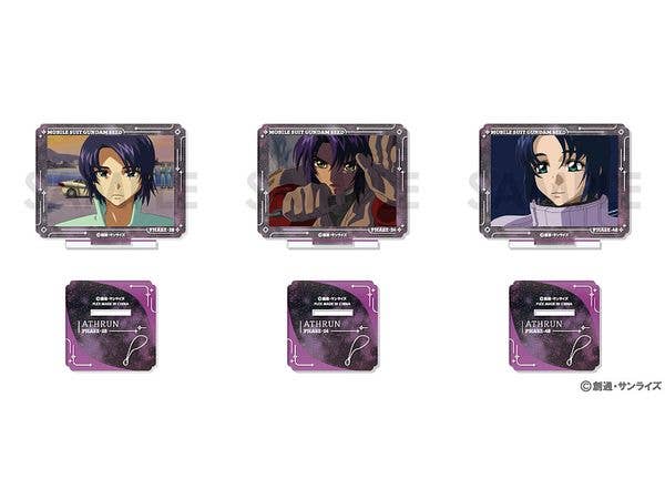 Mobile Suit Gundam SEED: Famous Scene Acrylic Stand Set Vol.2 Athrun Selection