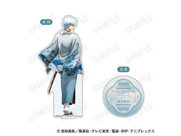 Gintama Big Acrylic Stand - Japanese Clothing x Turning Around Ver. A - Sakata Gintoki