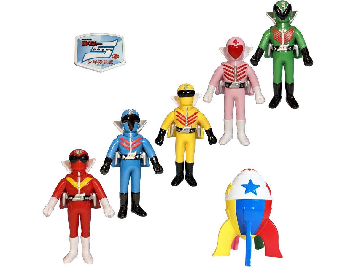 Vinyl Archives Project Popy Reissue Complete Goranger Hurricane Set
