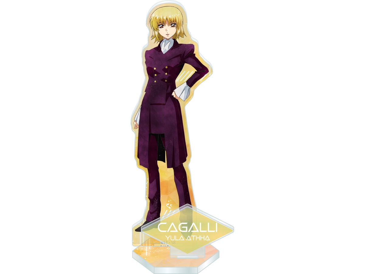 Gundam Seed Freedom: Wet Color Series Acrylic Stand Cagalli Yula Athha