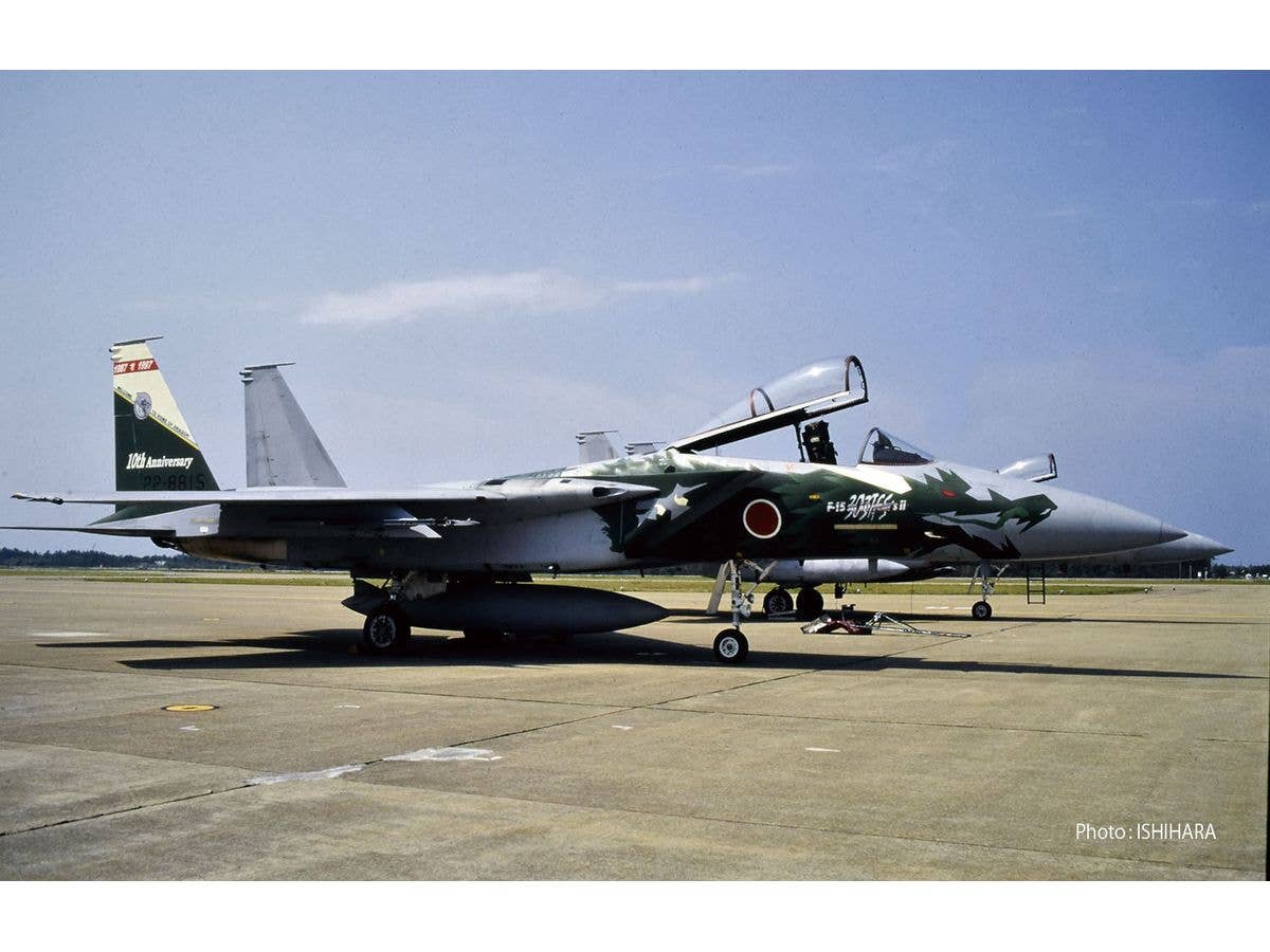 Japan Air Self-Defense Force F-15J 303rd Squadron, 1997 F-15 10th Anniversary Commemorative Paint Scheme