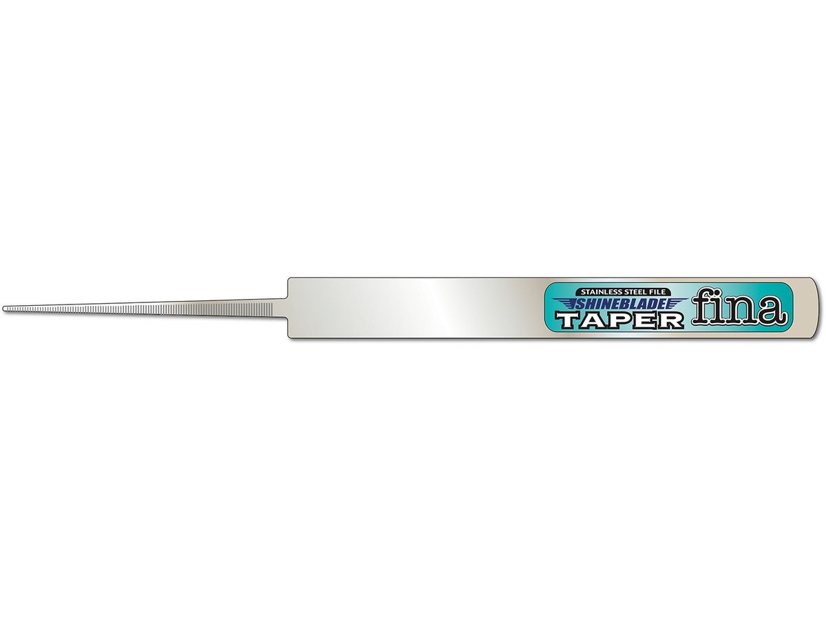 Shokunin Katagi Stainless Steel File for Resin Shine Blade Tip Taper Type FINA