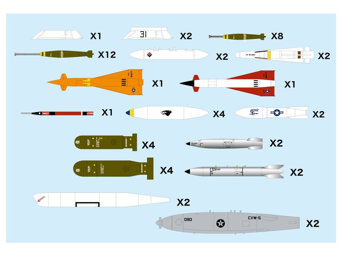 Aircraft Weapon Set 3 Special Weapons '50-