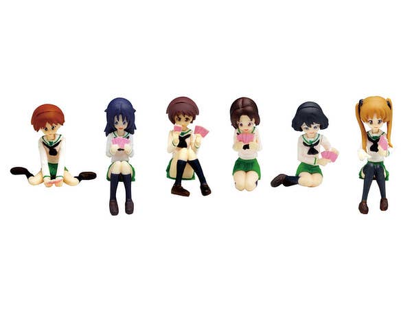 Girls und Panzer: Usagi-san Team Playing Card Figure Set