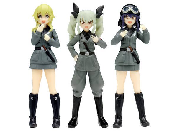 Girls und Panzer: Anzio Girls High School Figure Set -Plan Macaroni-