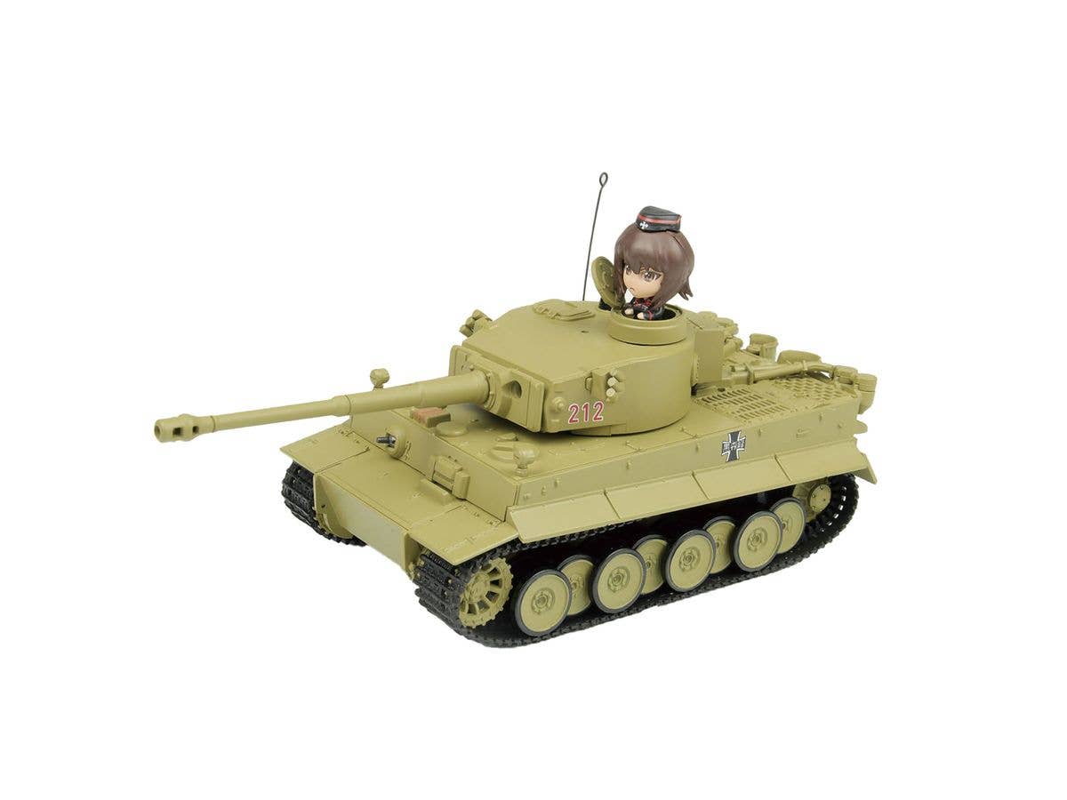 Girls und Panzer RC Battle Tank Road Series Tiger I Kuromorimine Girls High School (Vehicle Only Edition)