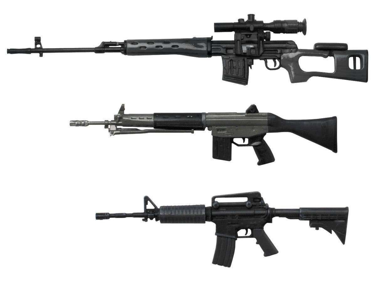 Realistic Weapon Series Realistic Rifle Gun Metallic Coating Ver.