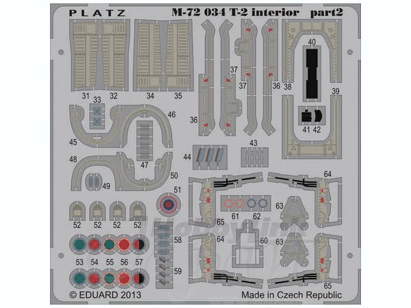 JASDF T-2 Blue Impulse Etching Parts