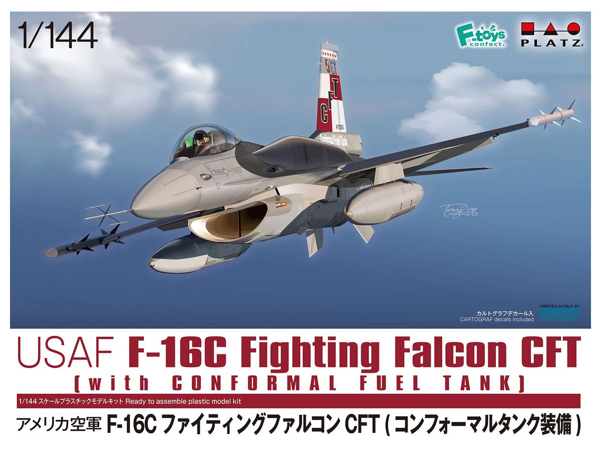U.S. Air Force F-16C Fighting Falcon CFT (Equipped with Conformal Tank)