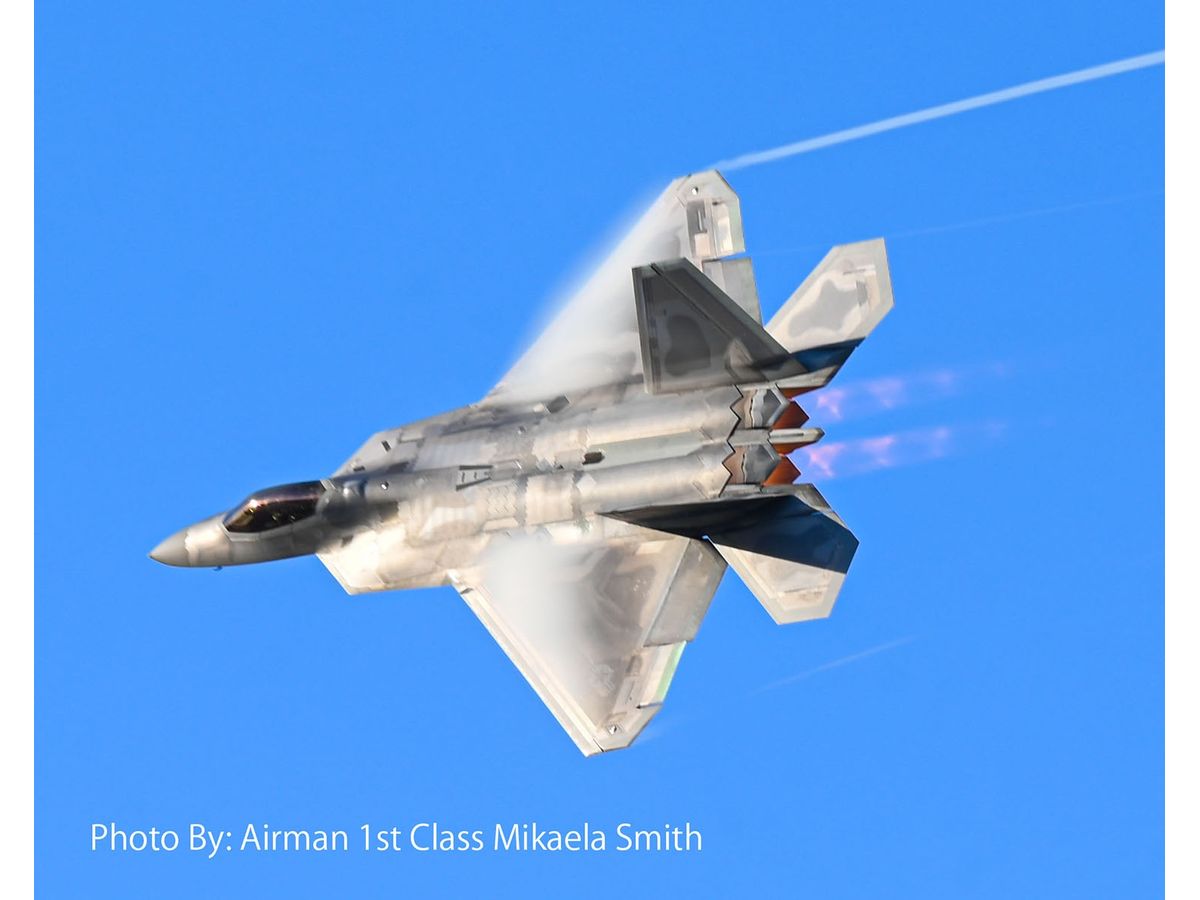 US Air Force Fighter F-22A Raptor Demonstration Team Set of 2