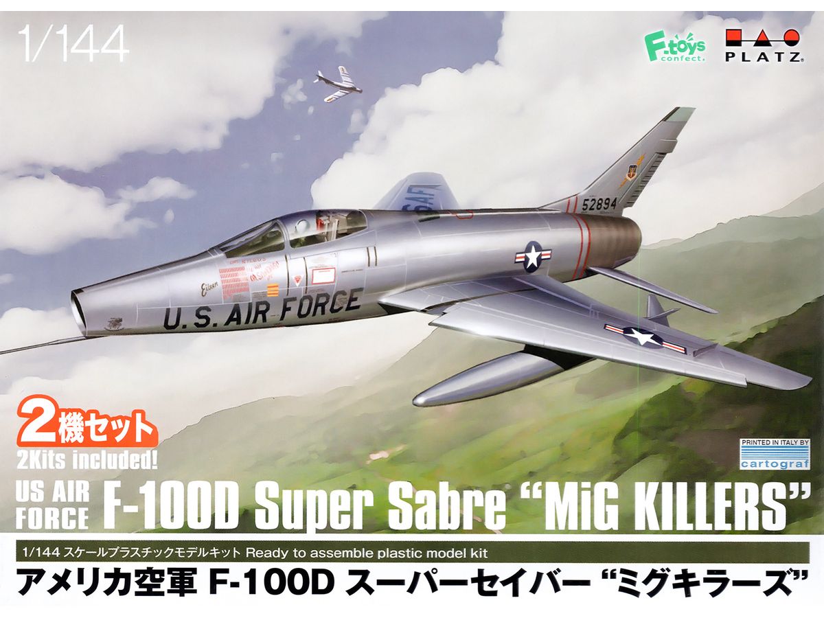USA Air Force F 100D Super Saver Mig Killers