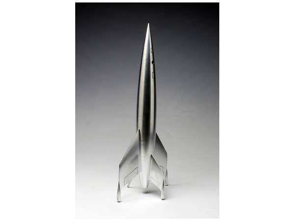 Luna Rocketship w/Display Base