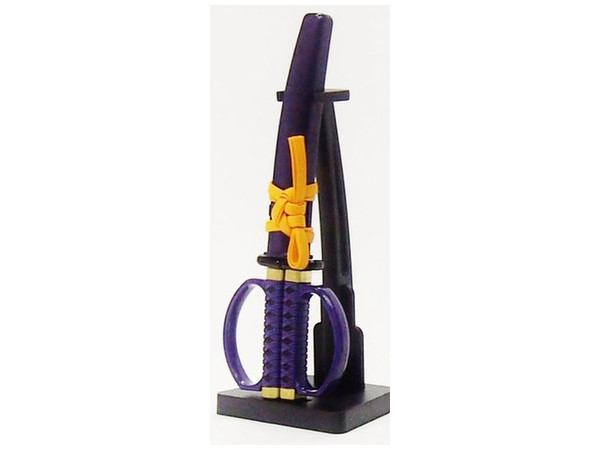Japanese Sword Scissors with Stand (Purple)