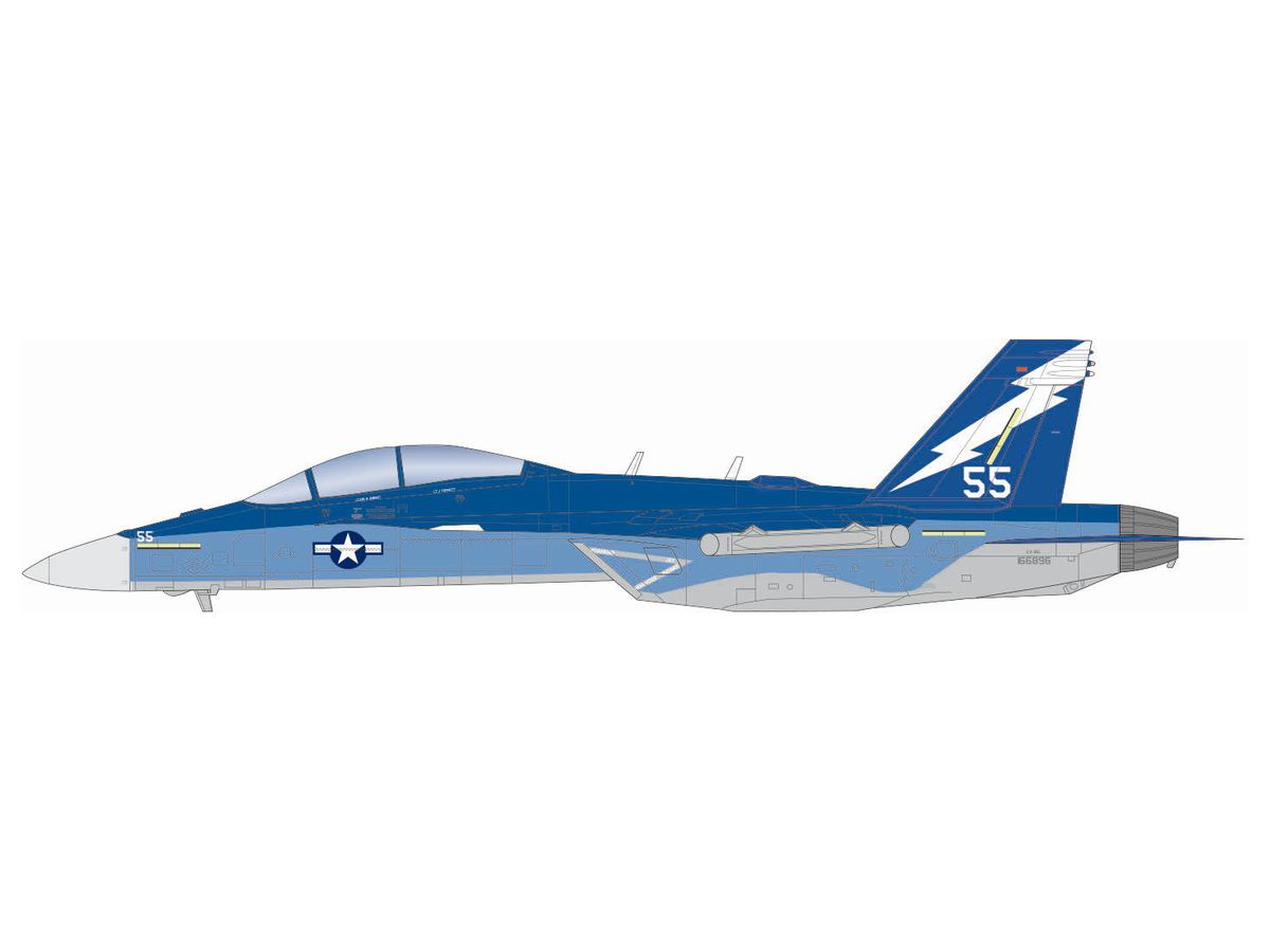 U.S. Navy Electronic Warfare Aircraft EA-18G Growler VAQ-129 Vikings Naval Aviation 100th Anniversary Painting Machine