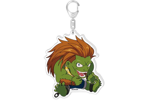 Street Fighter 6: Petanko Acrylic Keychain Blanka