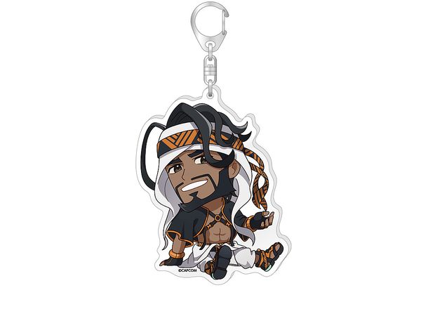 Street Fighter 6: Petanko Acrylic Keychain Rashid