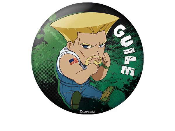 Street Fighter 6: Petanko Can Badge Guile