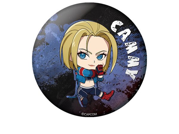 Street Fighter 6: Petanko Can Badge Cammy