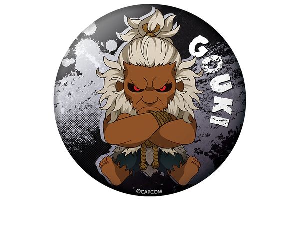 Street Fighter 6: Petanko Can Badge Gouki