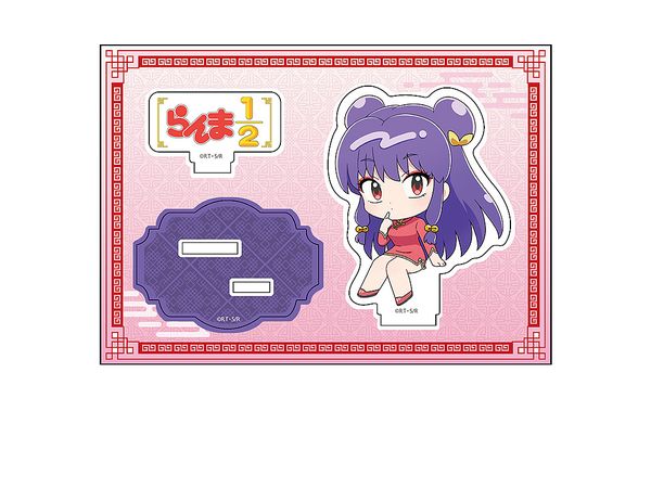 Tv Anime Ranma 1/2: Petanko Acrylic Figure Vol.1 Shampoo