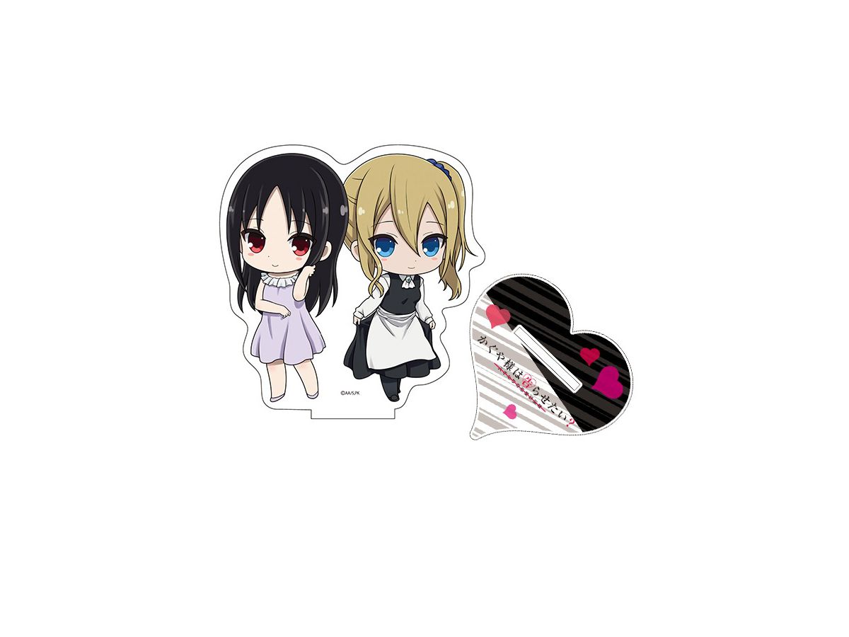 Kaguya-sama: Love Is War: Petitkko Acrylic Figure Kaguya Shinomiya & Ai Hayasaka