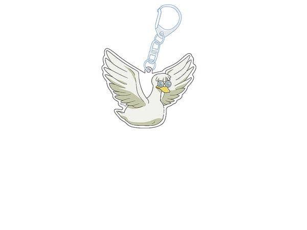 Ranma 1/2: Petanko Acrylic Keychain Vol.2 Moose (Duck)