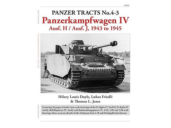 Panzer Tracts No.4-3 Panzer IV H & J