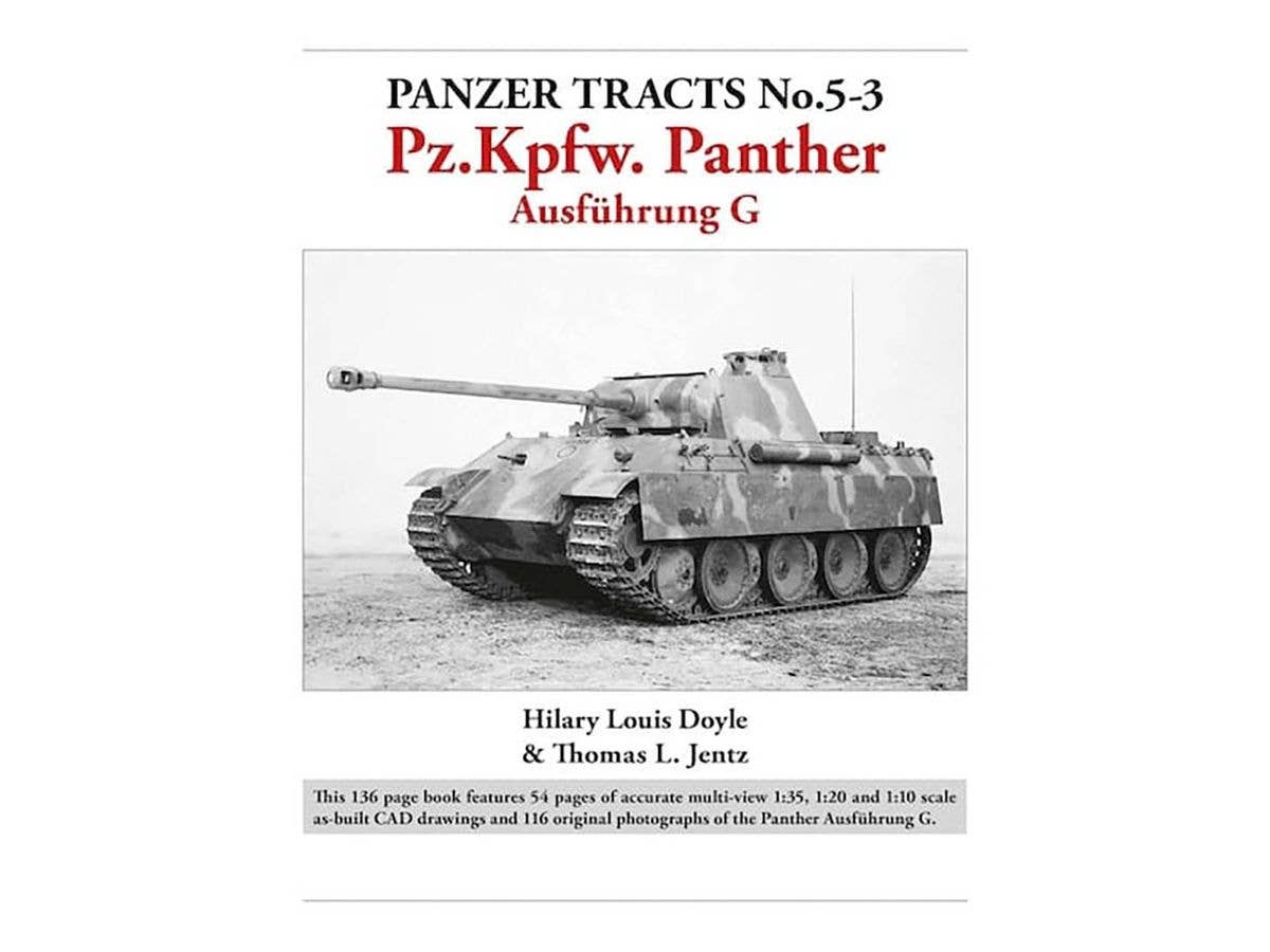 Panzer Tracts No.5-3 Panzerkampfwagen Panther Ausf.G
