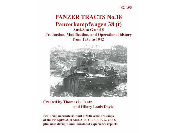 Panzer TractsNo18 Praga 38t Light Tank