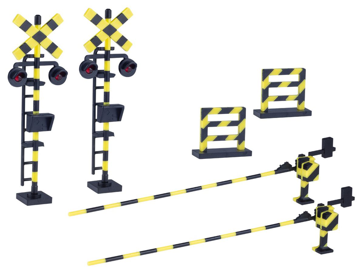 Two-color Molded Plastic Kit Railway Crossing