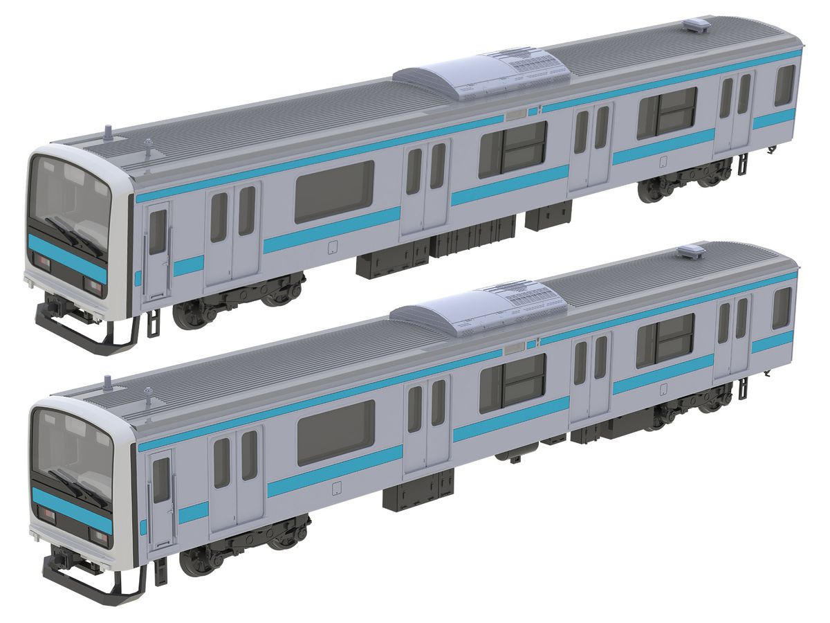 JR East 209 Series DC Train type (Keihin Tohoku Color) Kuha 209 / Kuha 208 kit