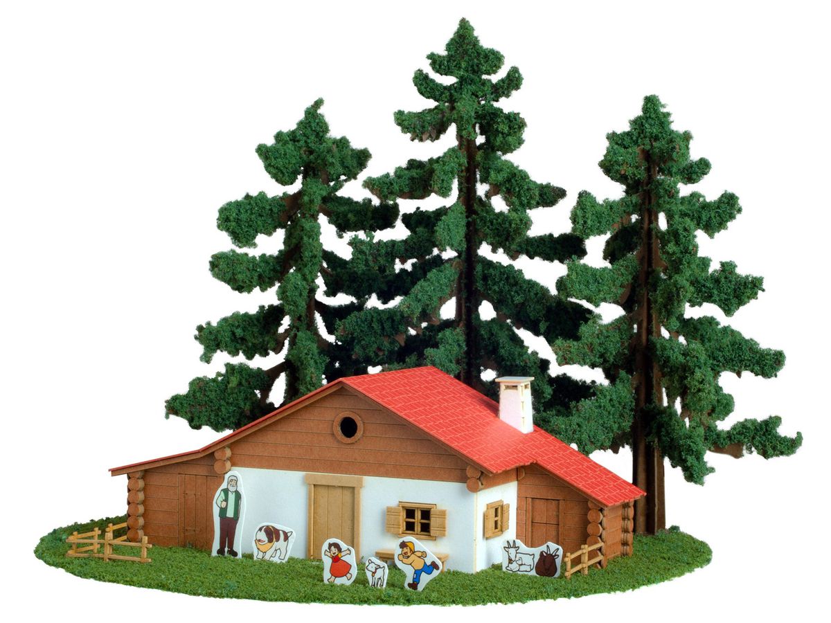 Anitecture: 06 Paper Kit Heidi's House (Alm Mountain Lodge)