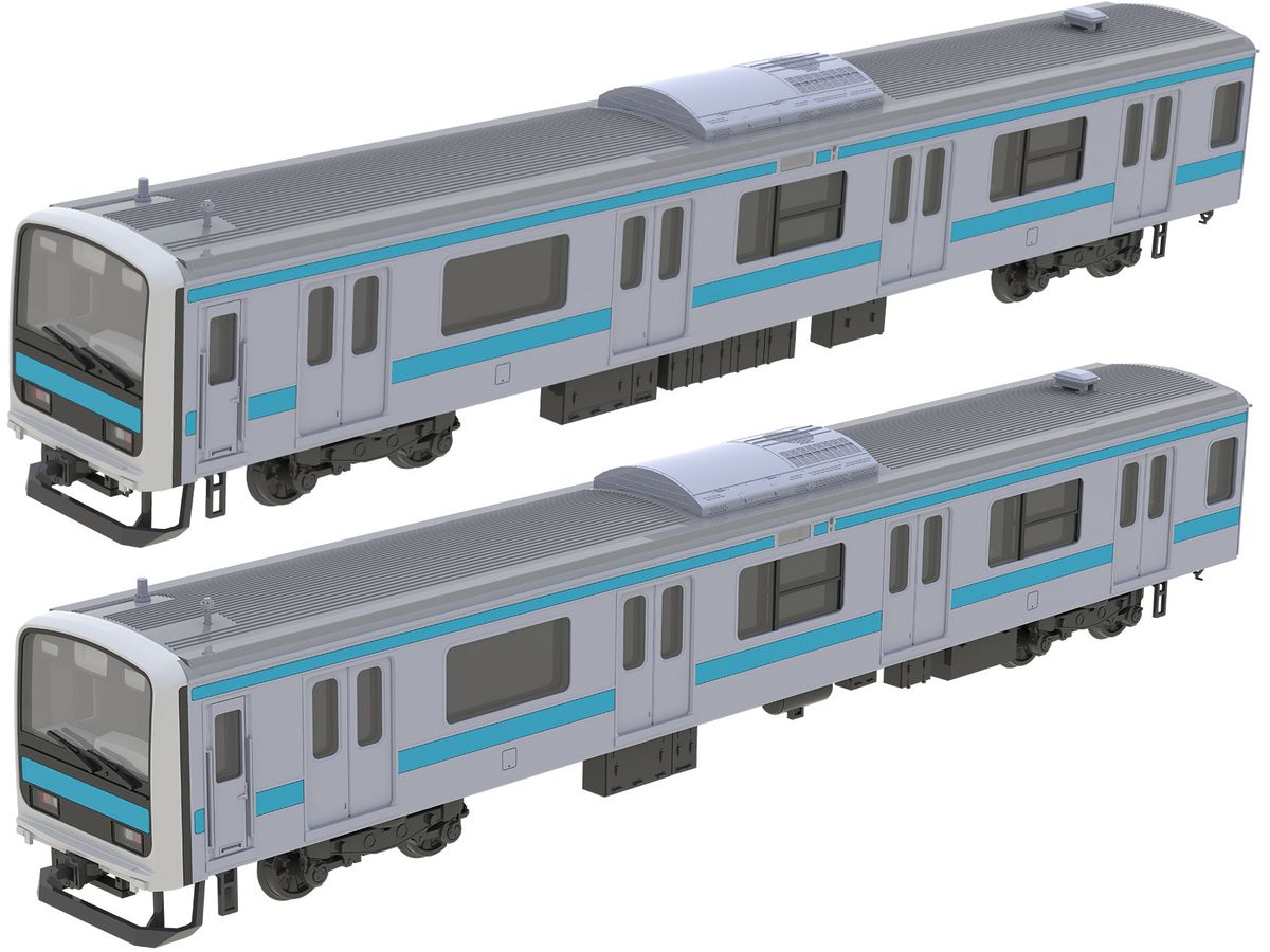 JR East Japan 209 Series DC Train type (Keihin Tohoku color) Kuha 209/Kuha 208 Kit