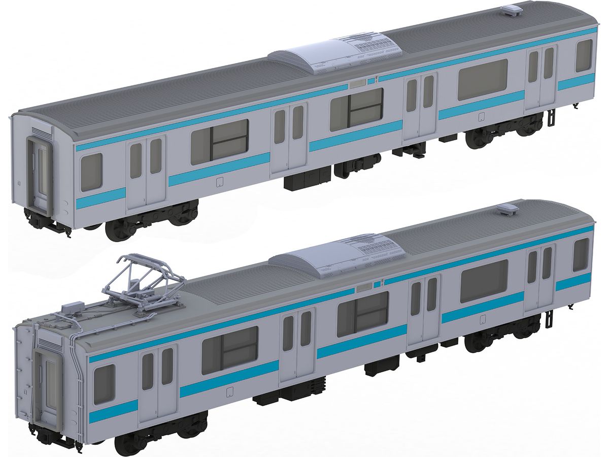 JR East Japan 209 Series DC Train type (Keihin Tohoku color) Moha 209/Moha 208 Kit