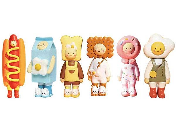 UOVO FRIENDS - Food Series 1Box 6pcs