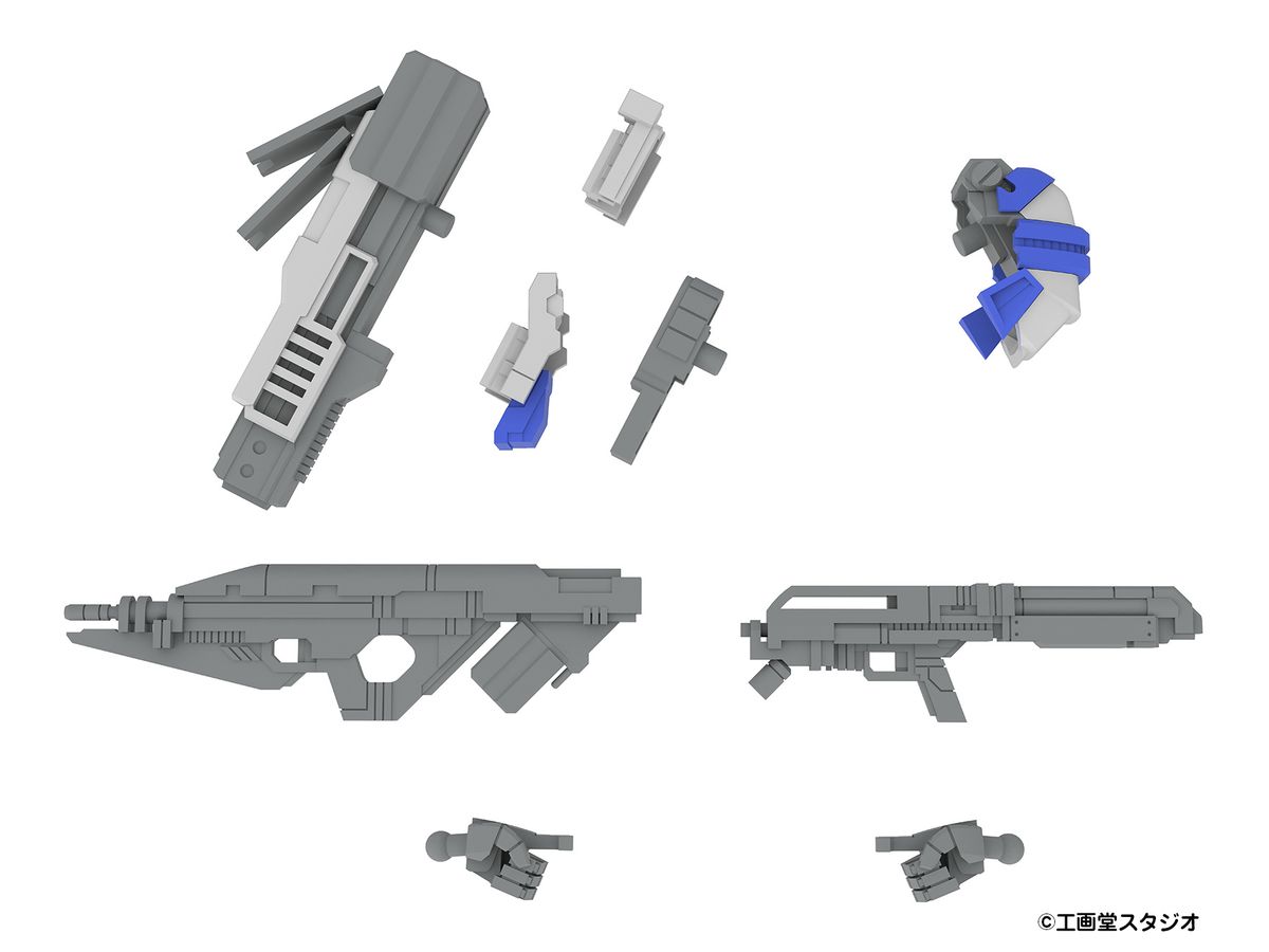 Extension Set A For 5inM PLD [LC40 LCAN & VP1 MSENS & P-9SL ASR & M58 GRND & Hands for Hand-Held Weapons (left and right)] (POWERDoLLS2)