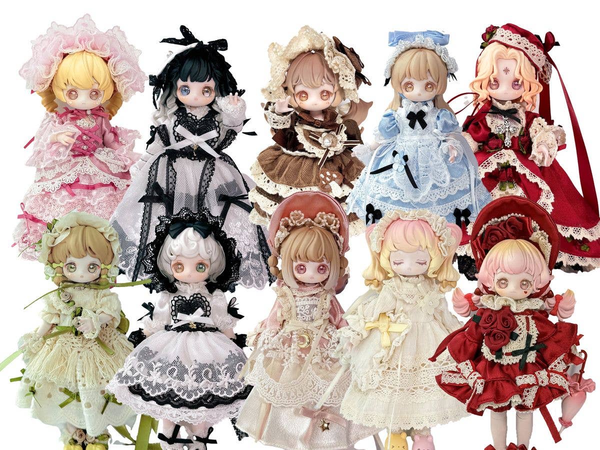 Vintage treasures - Antique Gift Box 1Box 8pcs