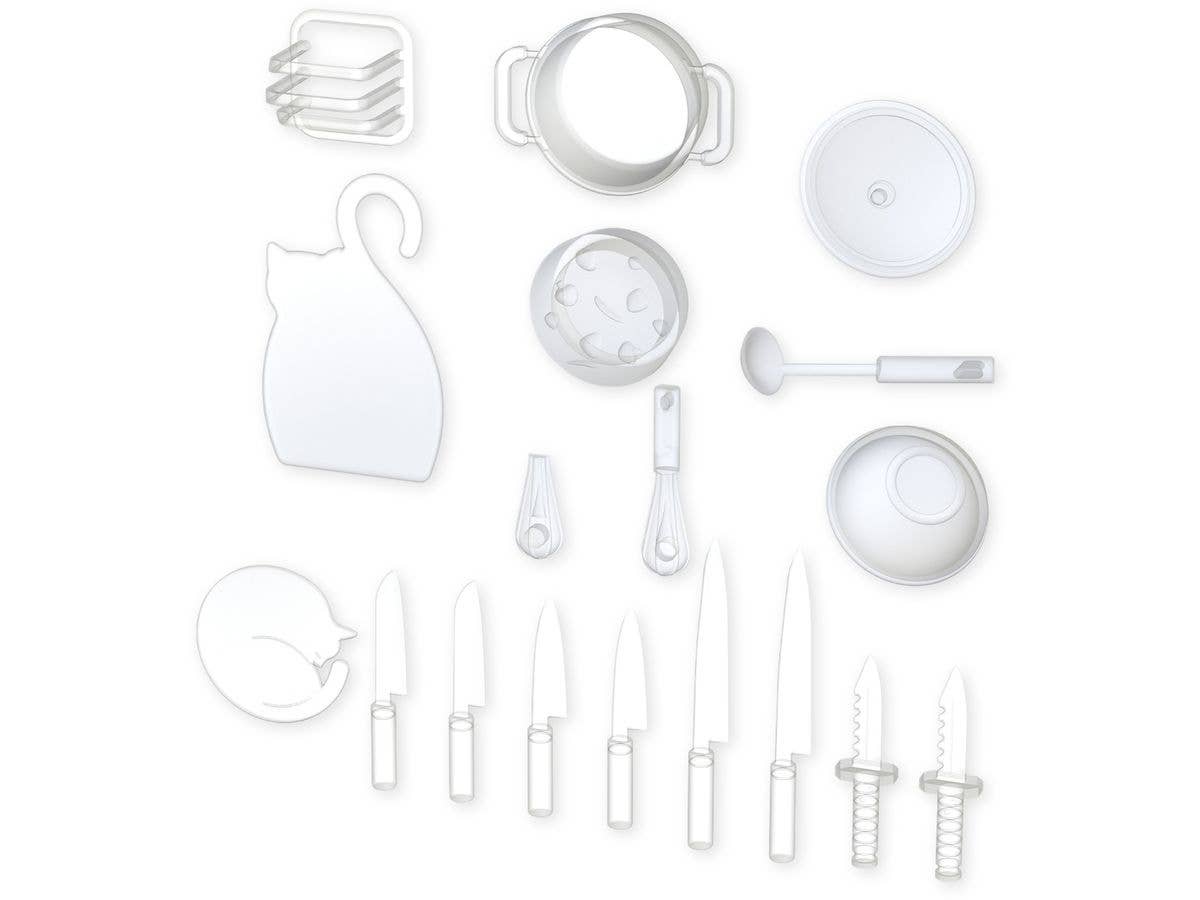 Cooking Set 01 Clear