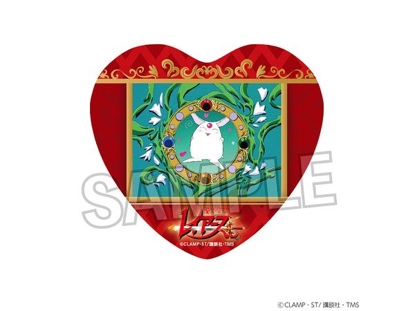 Tv Anime Magic Knight Rayearth: Heart Can Badge 5 (Reissue)