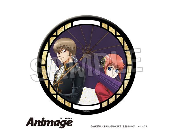 Gintama: Glittering Can Badge Large 2 (Reissue)