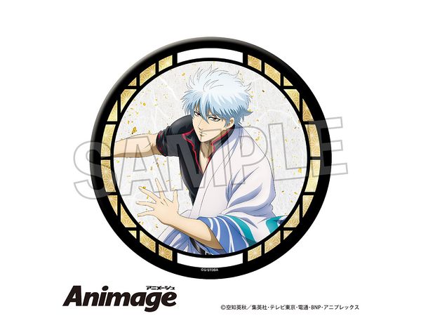 Gintama: Glittering Can Badge Large 9 (Reissue)