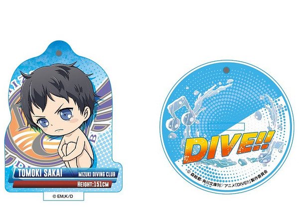 DIVE!!: Charamyu Standing Acrylic Keychain Tomoki Sakai