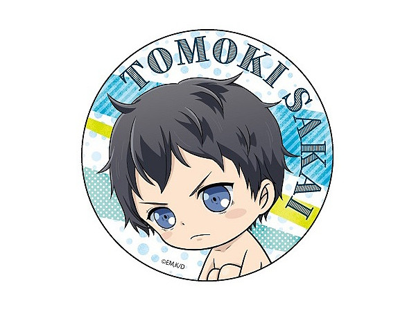 DIVE!!: Charamyu Pearl Paper Can Badge Tomoki Sakai