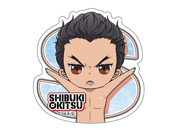 DIVE!!: Charamyu Acrylic Badge Shibuki Okitsu
