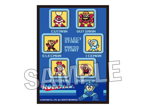 Rockman / Mega Man: Illustration Sleeve Next Turn Select Stage (80pcs)